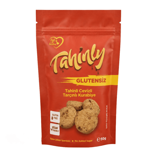 TAHİNLY Tahinli Cevizli Tarçınlı Kurabiye 50g