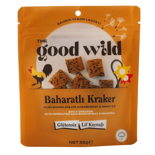 THE GOOD WILD Baharatlı Kraker 55g