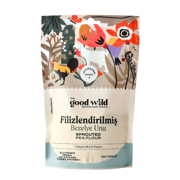 THE GOOD WILD Filizlendirilmiş Bezelye Unu 300g