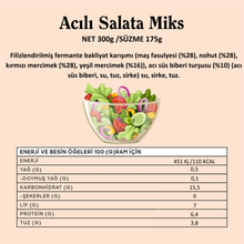Görseli Galeri görüntüleyiciye yükleyin, THE GOOD WILD Fermante Acılı Salata Miks 300g
