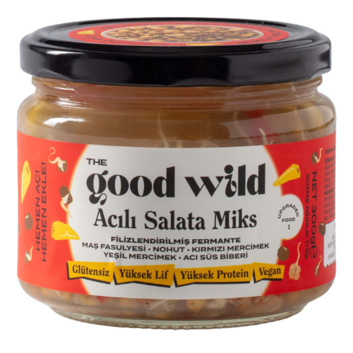 THE GOOD WILD Fermante Acılı Salata Miks 300g