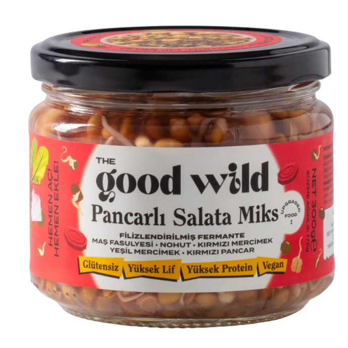 THE GOOD WILD Fermante Pancarlı Salata Miks 300g