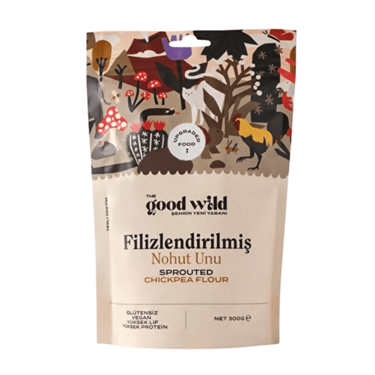 THE GOOD WILD Filizlendirilmiş Nohut Unu 300g