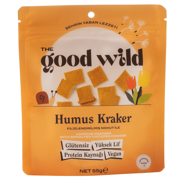 THE GOOD WILD Humus Kraker 55g