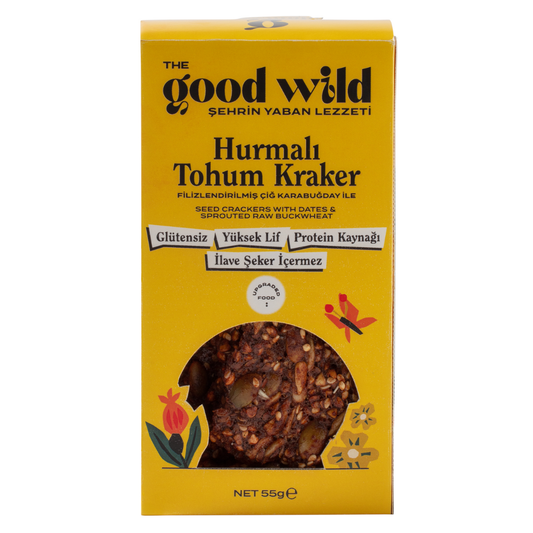 THE GOOD WILD Hurmalı Tohum Kraker 55g
