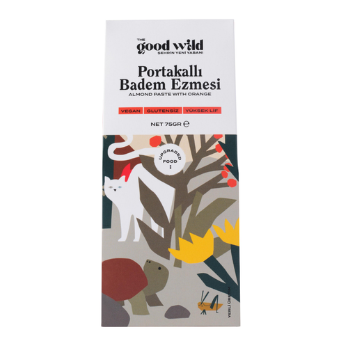 THE GOOD WILD Portakallı Badem Ezmesi 75g