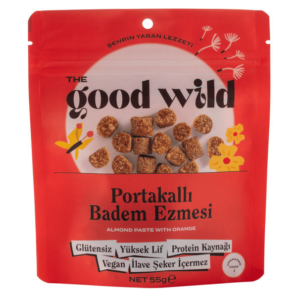 THE GOOD WILD Portakallı Badem Ezmesi 55g