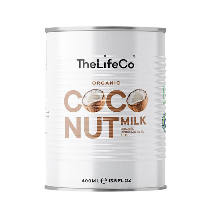 TheLifeCo Organik Hindistan Cevizi Sütü 400ml