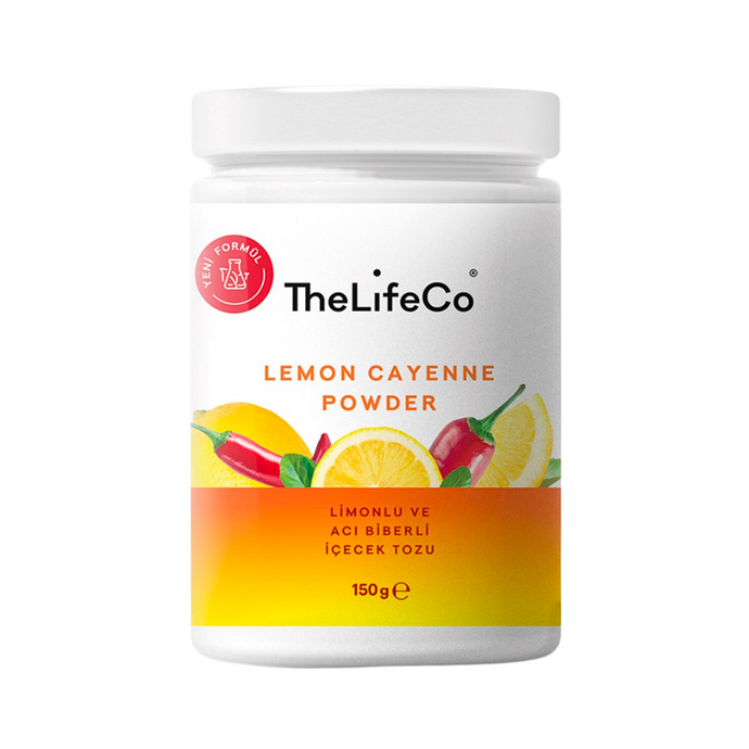THELİFECO Limonlu Acı Biberli İçecek Tozu 150g