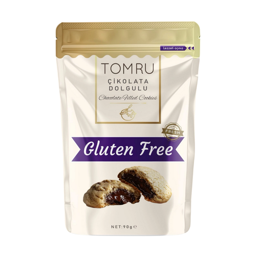 Tomru Glutensiz Çikolata Dolgulu Kurabiye 90g