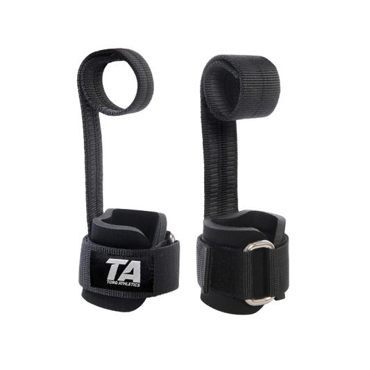 TORQ NUTRİTİON Athletics Big Grip Pro Lifting Strap Siyah