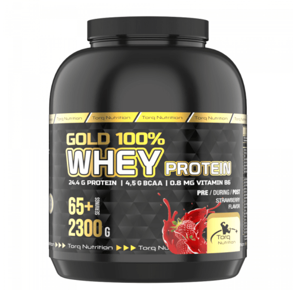 TORQ NUTRİTİON Gold %100 Whey Protein Çilek 2300g