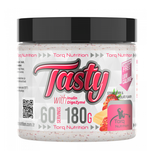 TORQ NUTRITION Tasty Çilek Beyaz Çikolata 180g