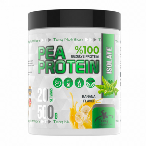 TORQ NUTRİTİON Pea Protein %100 Bezelye Proteini Muzlu 500g