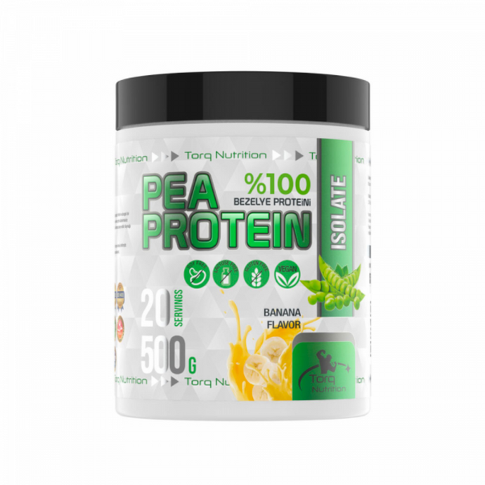 TORQ NUTRİTİON Pea Protein %100 Bezelye Proteini Muzlu 500g