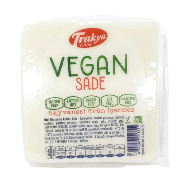 TRAKYA ÇİFTLİĞİ Vegan Sade 250g