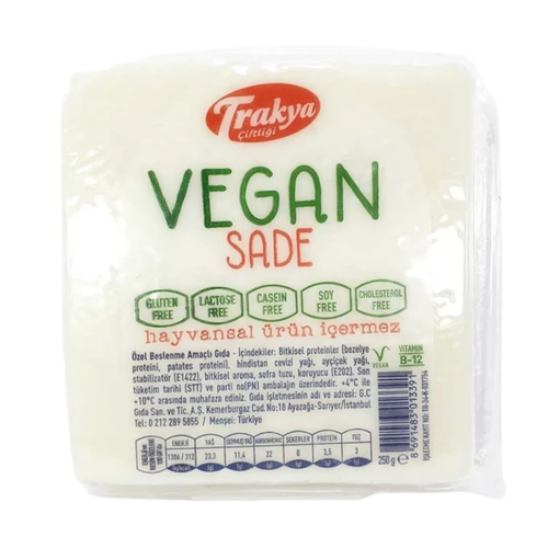 TRAKYA ÇİFTLİĞİ Vegan Peynir Sade 250g