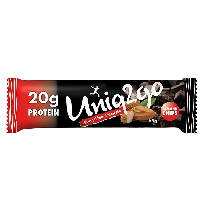UNİQ2GO Bademli Power Maxi Proteinli Bar 65g