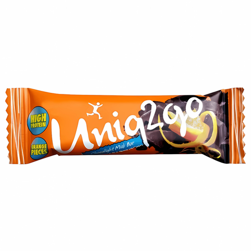 UNİQ2GO ChocoLight Portakallı Proteinli Bar 40g