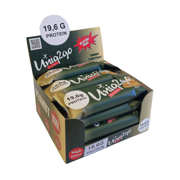UNİQ2GO Fıstıklı Proteinli Bar XXL 67g x 12 Adet