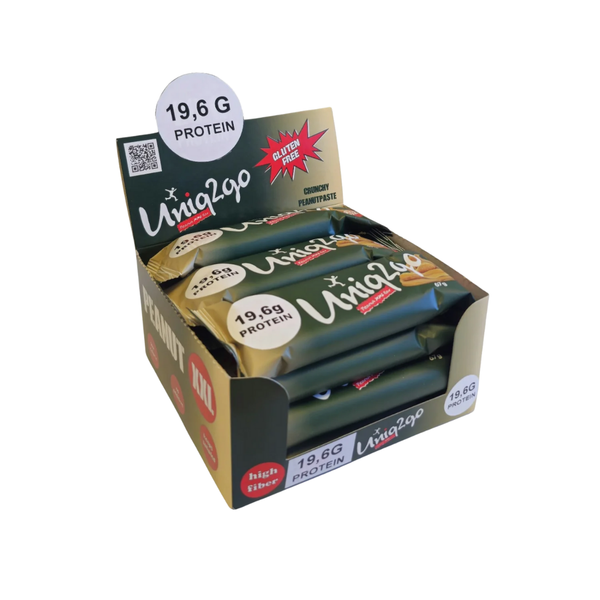 UNİQ2GO Fıstıklı Proteinli Bar XXL 67g x 12 Adet
