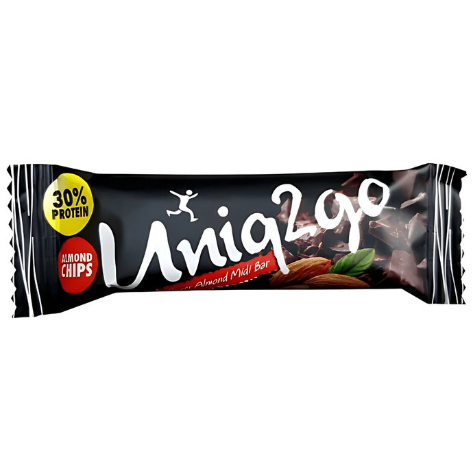 UNİQ2GO Power Midi Bademli Protein Bar 38g