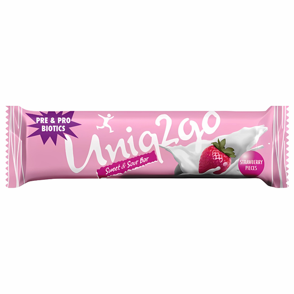 UNİQ2GO Tatlı-Ekşi Pre-Probiyotik Proteinli Bar 38g