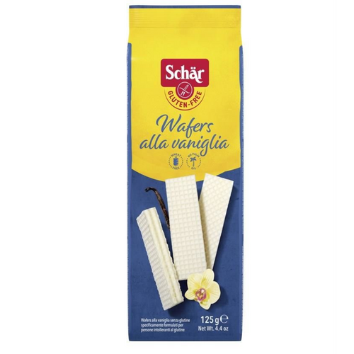 SCHAR Wafers Vaniglia Glutensiz Vanilyalı Gofret 125g