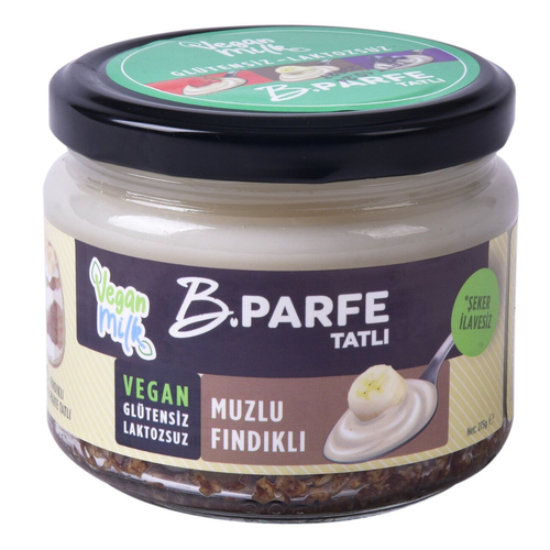 VEGAN MİLK B.Parfe Muzlu Fındıklı Parfe Tatlı 275g
