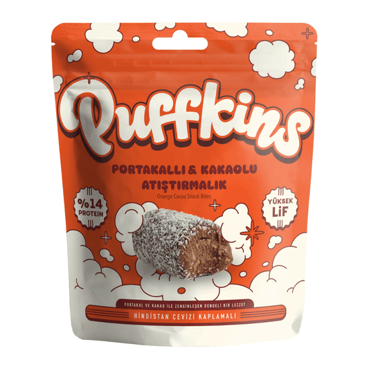 VEGGY Puffkins Portakal Kakaolu Atıştırmalık 75g