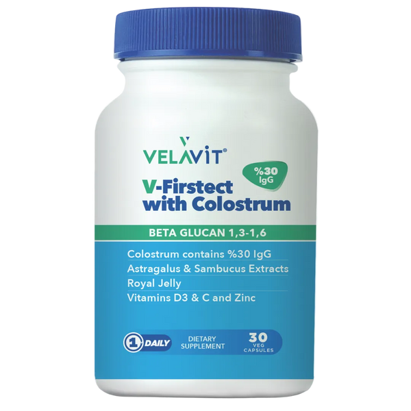 VELAVİT V-Firstect with Colostrum 30 Kapsül