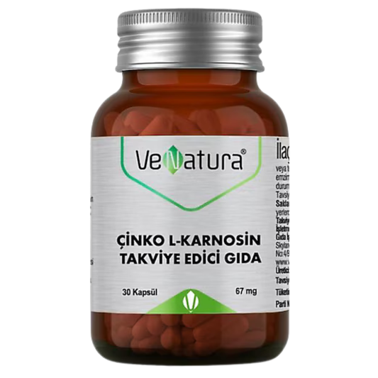 VENATURA Çinko L- Karnosin 30 Kapsül
