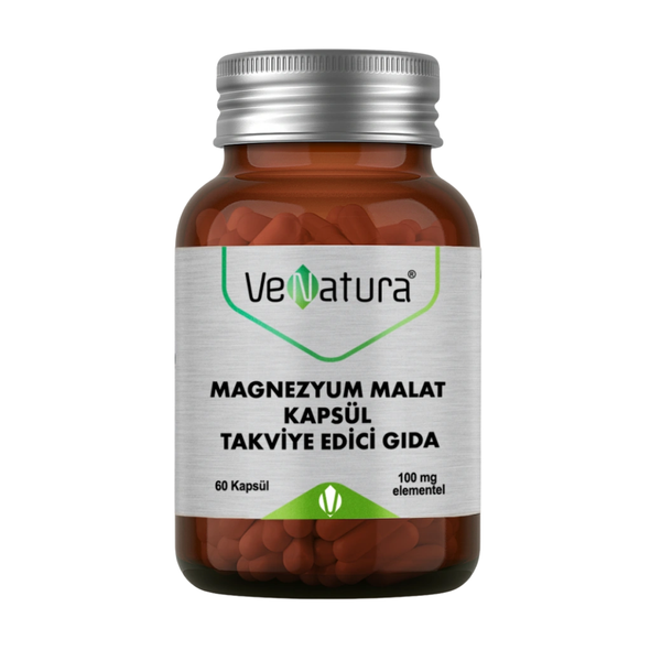 VENATURA Magnezyum Malat 60 Kapsül 100mg