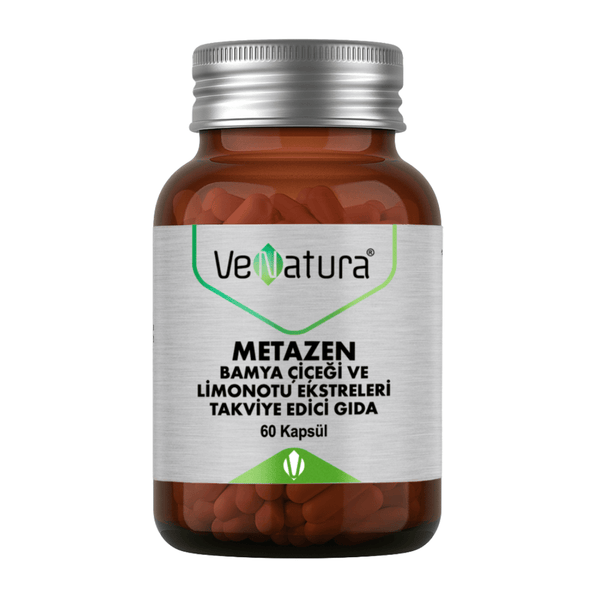VENATURA Metazen Bamya Çiçeği ve Limonotu 60 Kapsül