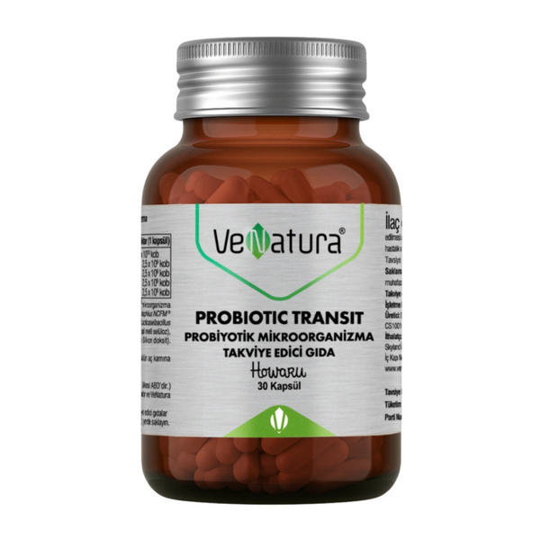 VENATURA Probiotic Transit Mikroorganizma 30 Kapsül