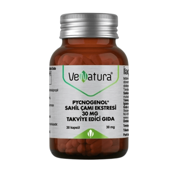 VENATURA Pycnogenol Sahil Çamı Ekstresi 30mg 30 Kapsül
