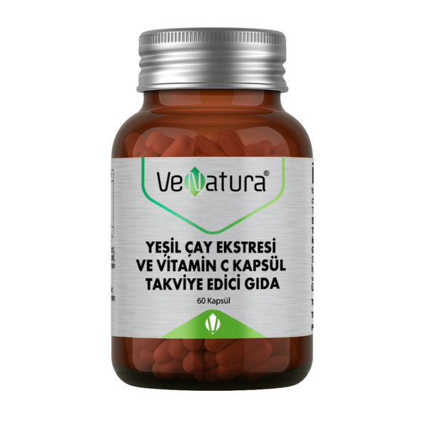 VENATURA Yeşil Çay Ekstresi ve Vitamin C 60 Kapsül