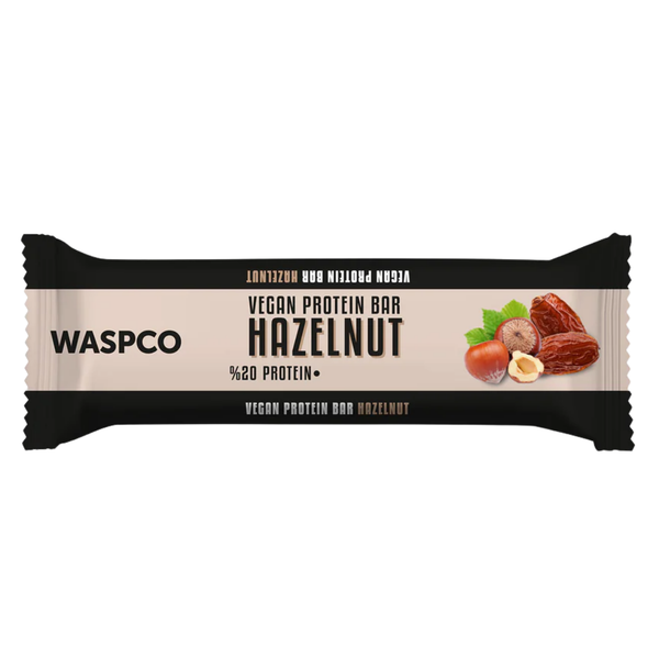 WASPCO Hurmalı Ve Fındıklı Vegan Protein Bar 40g
