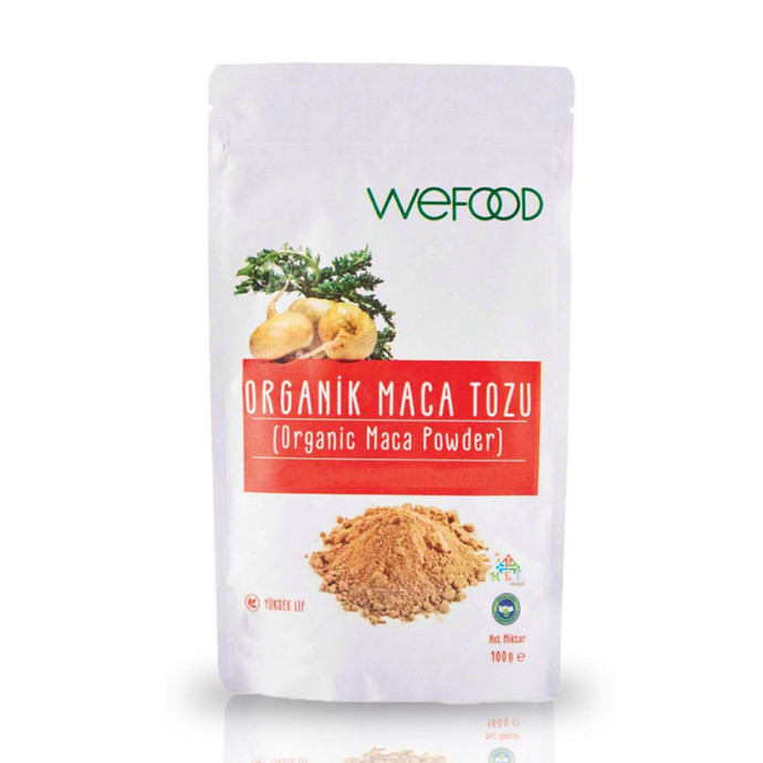 WEFOOD Organik Maca Tozu 100g (Maka Tozu)