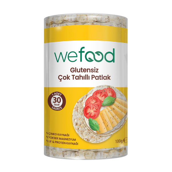 WEFOOD Çok Tahıllı Patlak 100g