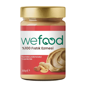 WEFOOD %100 Fıstık Ezmesi 300g