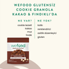 WEFOOD Glutensiz Granola Bites Kakao & Fındıklı 60g