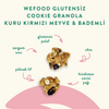 WEFOOD Glutensiz Granola Kırmızı Meyve & Bademli 250g