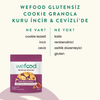 WEFOOD Glutensiz Granola Bites Kuru İncir & Cevizli 60g
