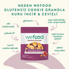WEFOOD Glutensiz Granola Bites Kuru İncir & Cevizli 60g