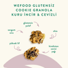 WEFOOD Glutensiz Granola Bites Kuru İncir & Cevizli 60g