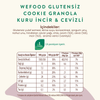 WEFOOD Glutensiz Granola Bites Kuru İncir & Cevizli 60g