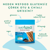 WEFOOD Glutensiz Grissini Çörek Otu & Chia'lı 40g