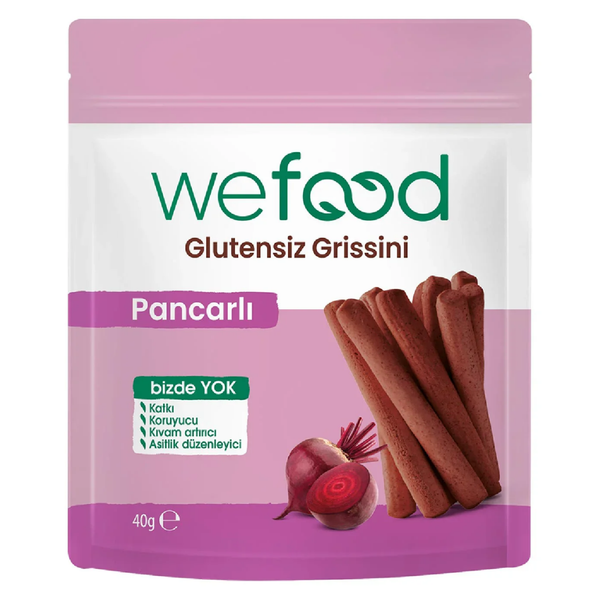 WEFOOD Glutensiz Grissini Pancarlı 40g