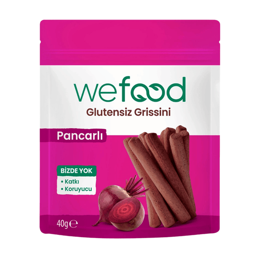 WEFOOD Glutensiz Grissini Pancarlı 40g